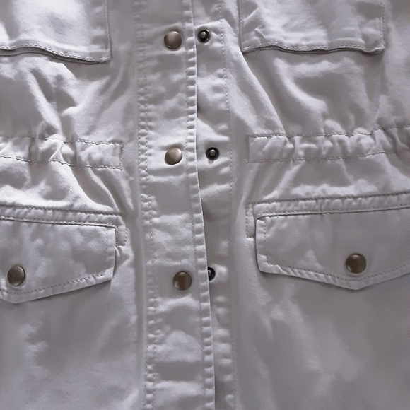 𝅺GAP coat beige tan drawstring since waist - Picture 7 of 7